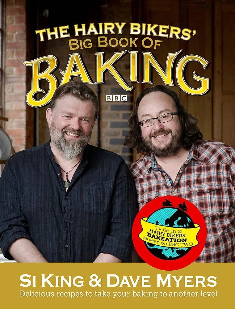Weidenfeld & Nicolson Black The Hairy Bikers' Big Book Of Baking By Hairy Bikers - Hardcover Cookbook - European Baking Recipes, Gift For Bakers - Image 4