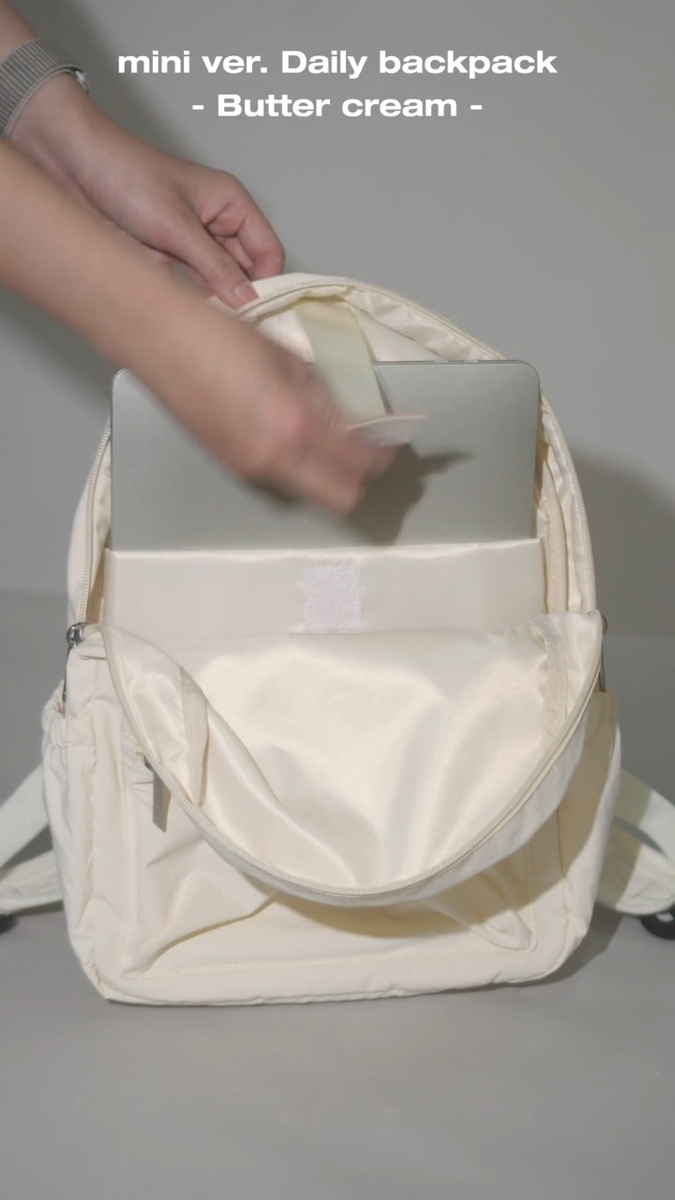 ★masmarulez★ Daily backpack _ Butter cream Masmarulez] Korean Daily Mini Backpack Butter Cream | eBay