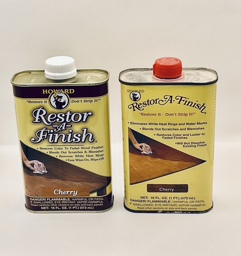 HOWARD RESTOR-A-FINISH CHERRY 16 FL OZ LOT OF 2