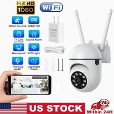 2x 1080P HD WIFI Camera Wireless indoor CCTV IP PTZ Smart Home Security IR Cam