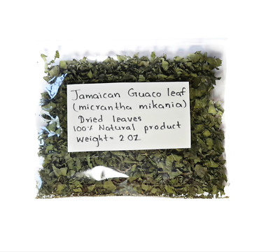 50+g Jamaican Guaco micrantha Mikania Wildcrafted 100% Herb Dehydrated