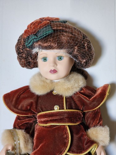 18"Collectible Handcrafted Doll Ashley Belle Porcelain Keepsakes Limited Edition