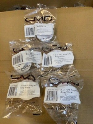 (5 Pack ) CMP / Pentair Pool Spa Filter Threaded Drain Plug 1.5''  25543-000-000