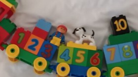 Duplo Number Train 10558 with Circle Rail