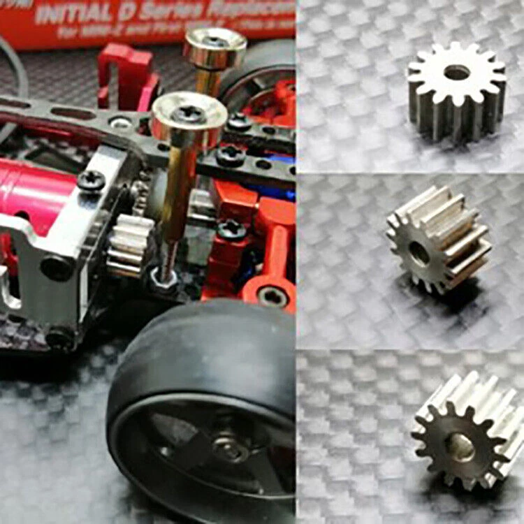 Metal Steel Gear 2019 engranaje especial de propósito general apto para motor Mini-Q HGD1 Foto 4 de 4
