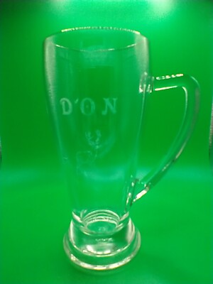 Beer Mug ''DON'' Personalized Etched Vintage Fidenza Fi.Ve Italy 0.4L w/DEER
