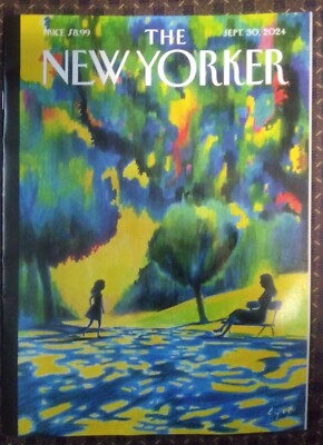 The NEW YORKER magazine September 30 2024 Shadow Story Pierre-Emmanuel Lyet