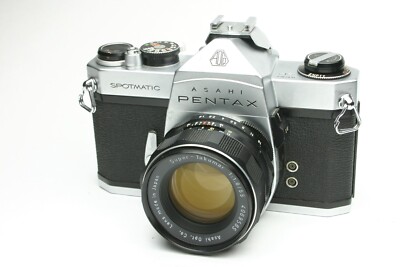 [Excellent++++] Asahi Pentax Spotmatic SP / Super-Takumar 55mm F1.8 From Japan