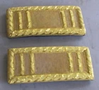 Captain Shoulder Boards, Cavalry,  Civil War, New