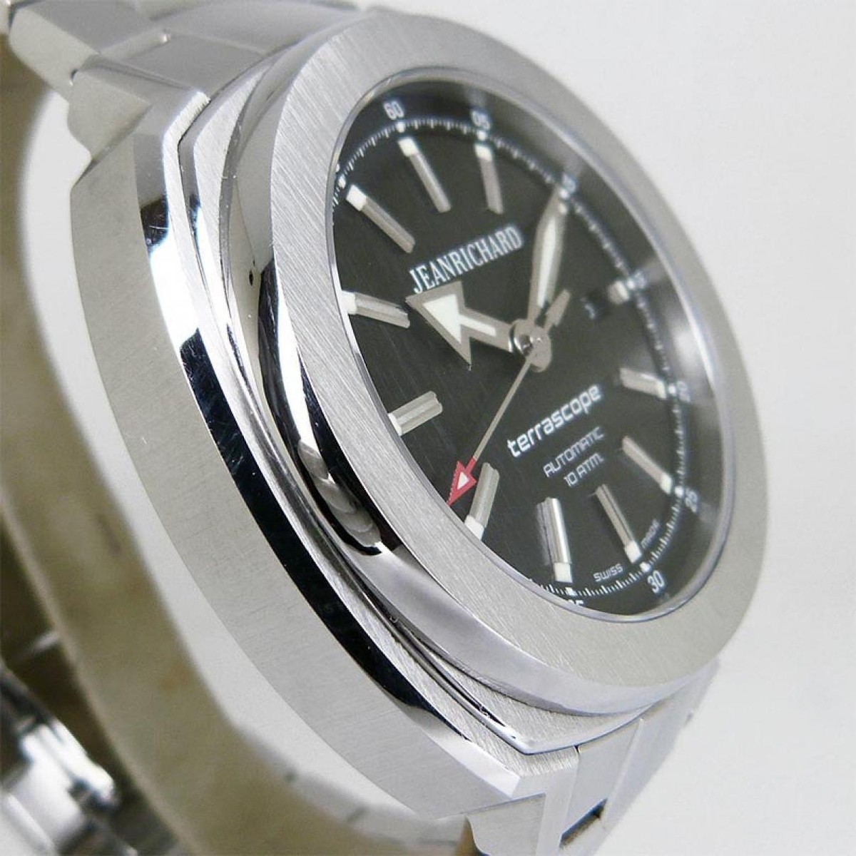 JEANRICHARD Watch 60500-11-601-11A Terrascope Black dial 46mm 100M