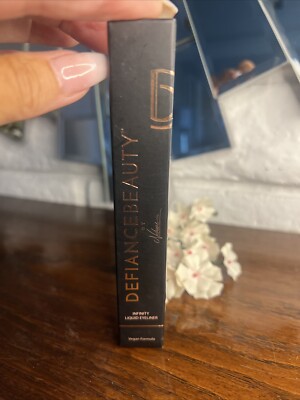 Defiance Beauty Infinity Liquid Eyeliner Enigma Carbon Black Vegan .5ml