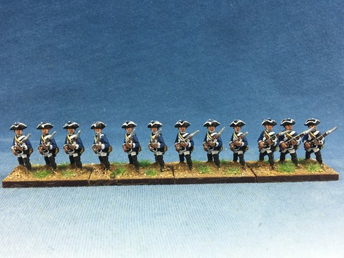 15mm Seven Years War WGS painted Brunswick Army Imhoff Infantry BW3 - Picture 3 of 10