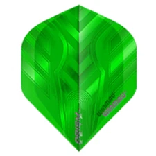 WINMAU PRISM ZETA STANDARD SHAPE FLIGHTS GREEN