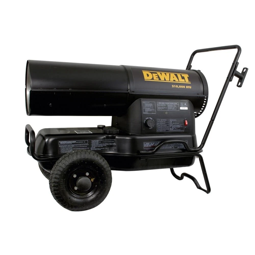 DeWalt 210,000 Btu/h 6000 sq ft Forced Air Kerosene Heater | eBay