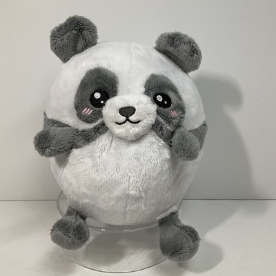 Squishable Plush Gray And White Panda 8 Inch Preowned Super Soft