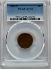 1908-S Indian Cent PCGS XF40 - Chocolate Surfaces - Hints Of Luster Under Light