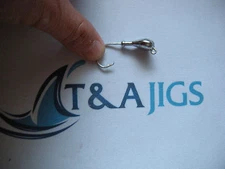 25 1/8 oz  Jigs Saltwater Circle Hooks Jig Heads  SPARKIE  Lot of 25 T&A JIGS