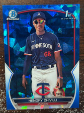 Bowman Chrome Sapphire Baseball 2023 Hendry Chivilli 1st Bowman #BCP-236 - Twins