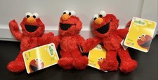 HASBRO Playskool Sesame Street Elmo 3 Plush s Toys With Tags 2014