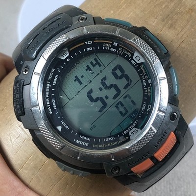 Casio Pathfinder 2894 Pag-80 Triple Sensor Tough Solar Men's Watch