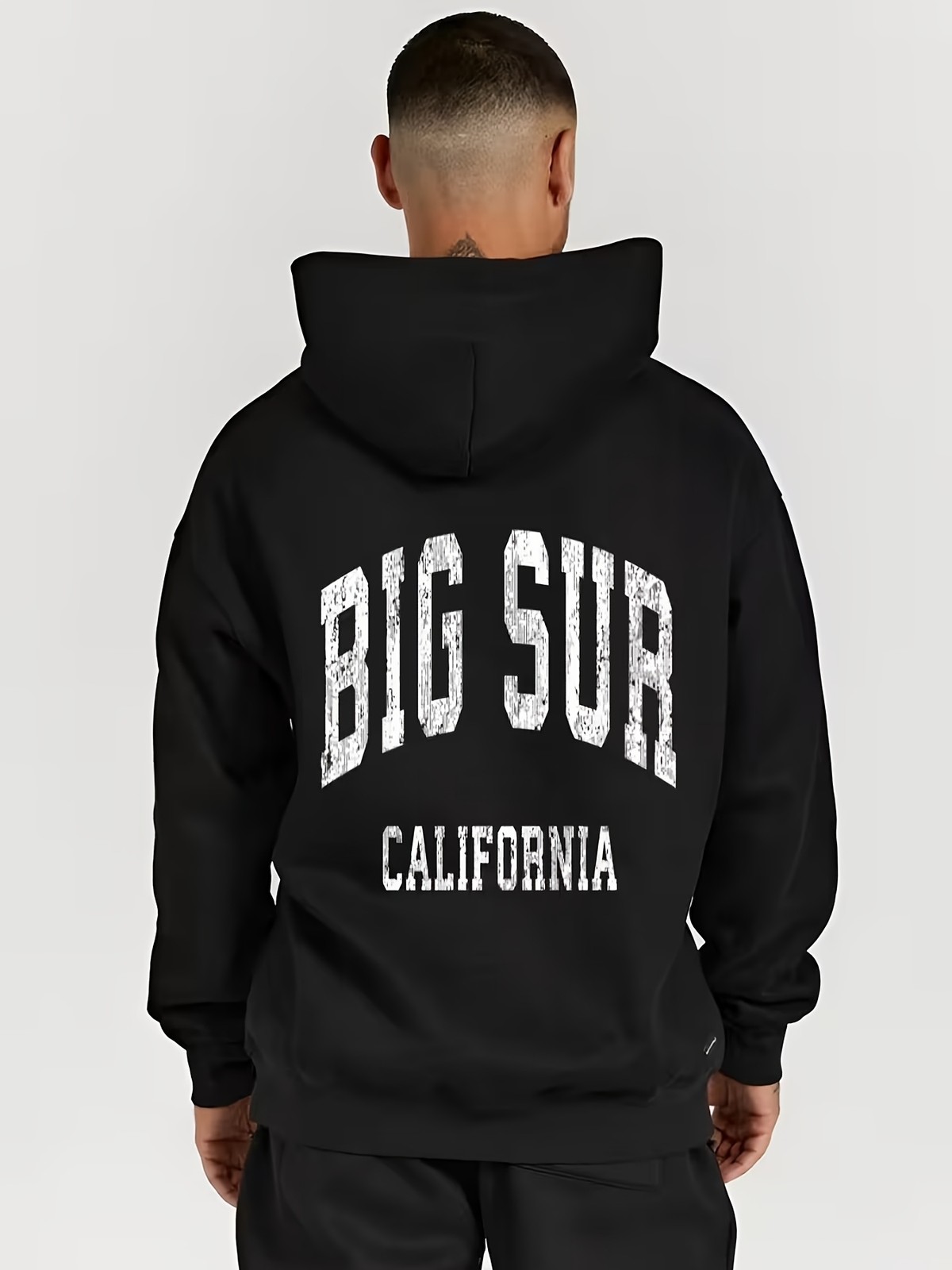 Men'S & Women'S Big Sur California Graphic Unisex Pullover Hoodie  Warm Blend,C