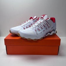 Nike Reax 8 TR Mesh White Chile Red Men's Casual Shoe Size 10 13 New