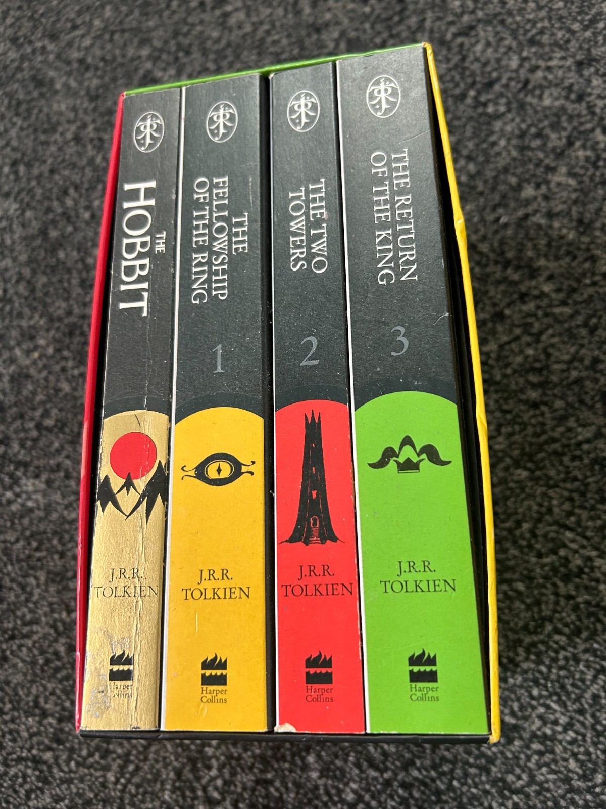 The Hobbit The Lord of the Rings Book  Box Set JRR Tolkien - HarperCollins