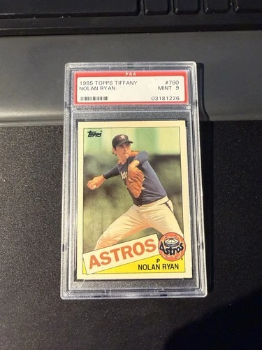 1985 Topps Tiffany Nolan Ryan #760 /5000 PSA 9 Mint