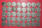 1900s US Buffalo Nickels Collection of 40 NO DATE Buffalo Coins! X082