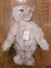 1927 Rose 48 Replica 1994 Pink Mohair Growler W/ Box COA 407192