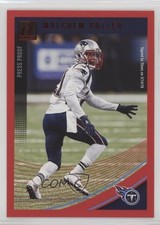 2018 Panini Donruss Press Proof Red Malcolm Butler #189 4k8