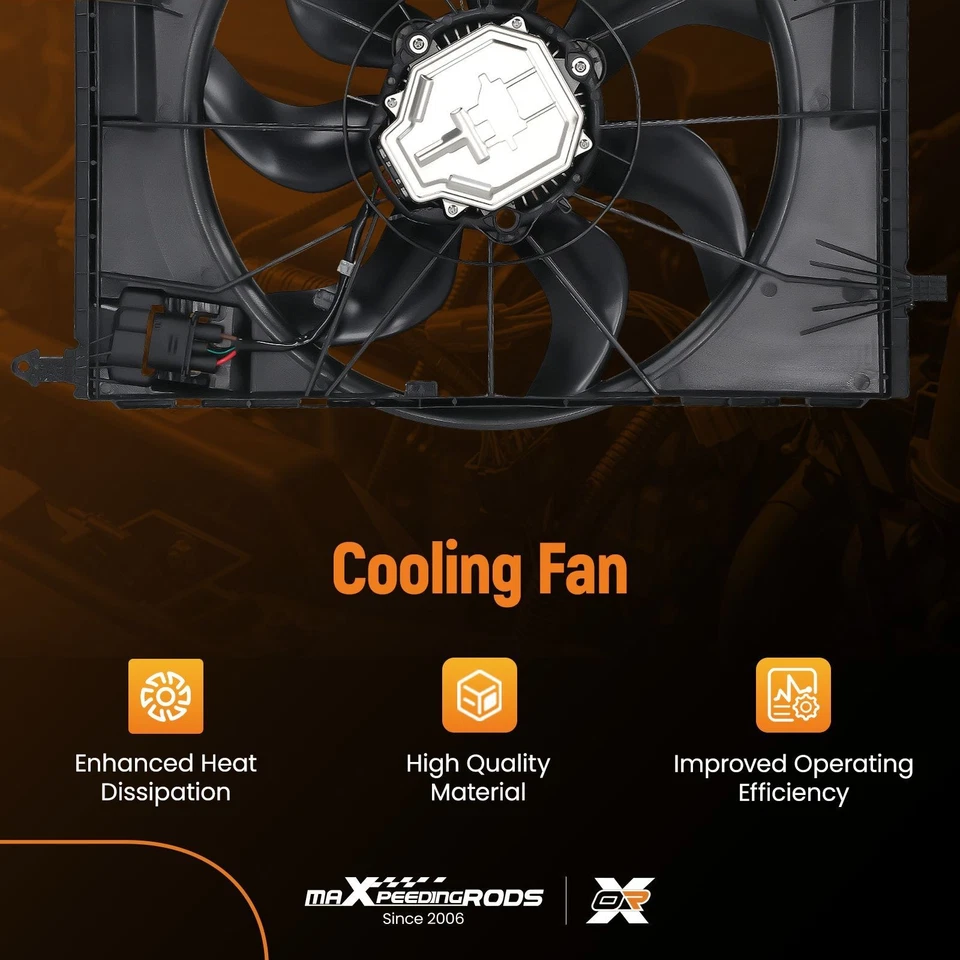 Kühlerlüfter for Mercedes-Benz C180/C200/C250/C300 14-17 A0999061200 0999061800 - Bild 2 von 4