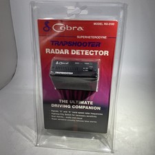 Vintage Cobra Trapshooter RD-2100 Radar Detector Dash Or Visor Mount X  K NEW