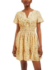 Draper James Wilson Linen Mini Dress Women's