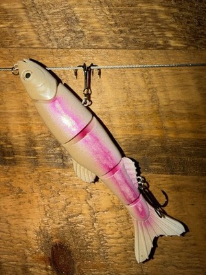 Custom Painted 5 Piece Swimbait  