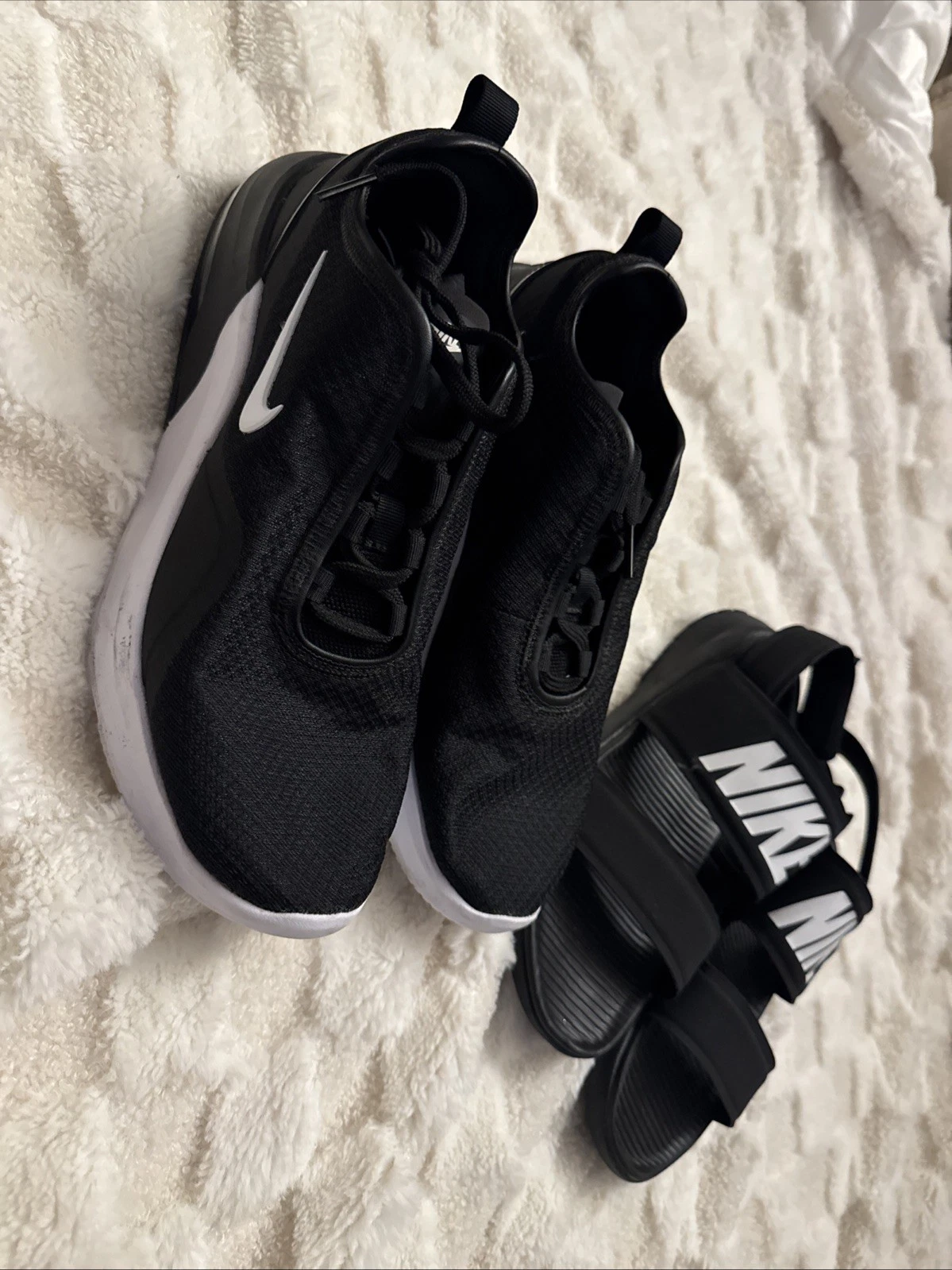 Lotto scarpe Nike Air taglia 8 sandalo + scarpa da corsa