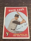 1959 TOPPS NORM CASH #509 RC ROOKIE HIGH SERIES WHITE SOX VG-EX OR BETTER