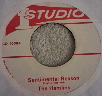 The Hamlins Sentimental Reason on STUDIO ONE Ex  1978