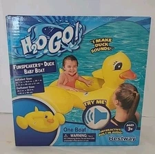 Bestway H2OGO! Funspeakers Duck Baby Boat Float Ages 3+ 