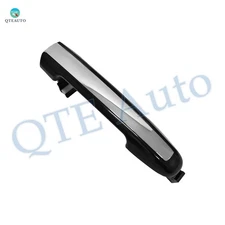 Exterior Door Handle For 2009 2010 Hyundai Sonata fits all 4 doors black+chrome