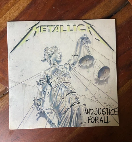 Metallica And Justice For All Elektra Records 1988 1st Press 60812-1 2x Vinyl LP