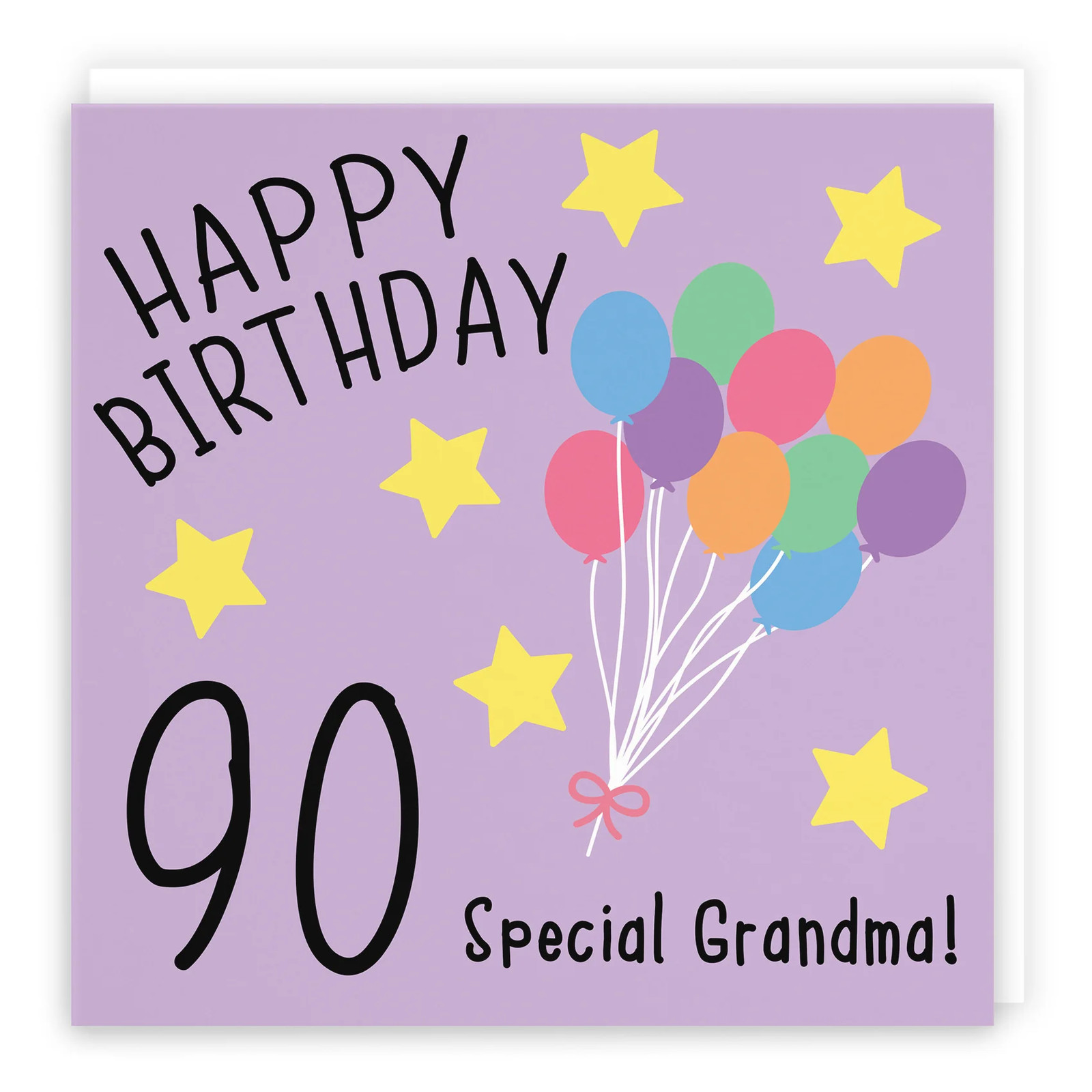 90th Grandma Birthday Card Original