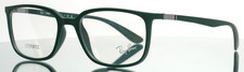 RAY BAN RB7208 8062 Matte Green Mens Rectangle Eyeglasses 52-18-145 B:37