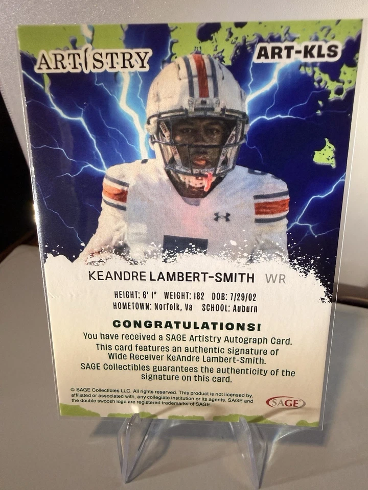 Keandre Lambert-smith Signature Sage Artistry Foto 2 de 2