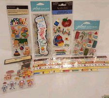 Recollections Jolee's Boutique PreSchool Theme Sticker Lot- Lot Of 6 READ