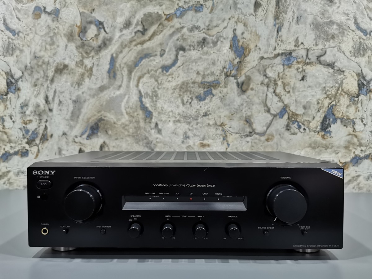 SONY アンプ Spontaneous Twin Drive TA-FE570 Sony TA-FE570 Stereo Integrated Amplifier Spontaneous Twin