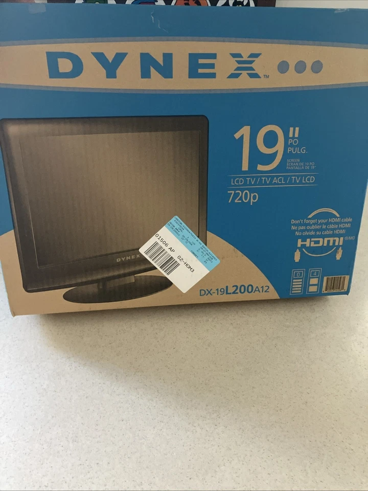 DYNEX LCD TV / TV ACL / TV  LCD 19”. 720 P - Image 3 of 4