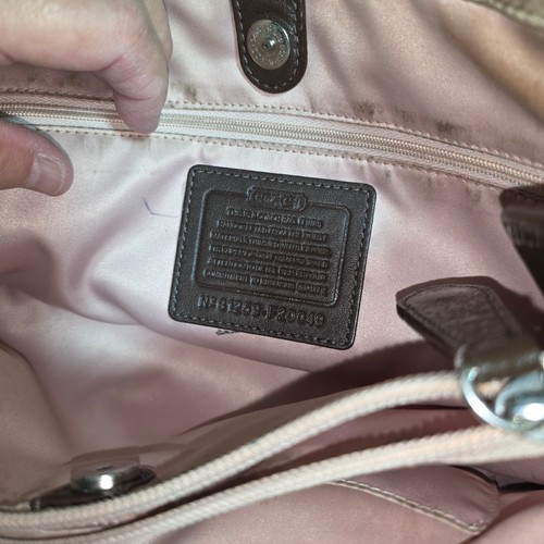 COACH F20049 SATEEN ASHLEY SATCHEL CROSSBODY BAG - Bild 7 von 7