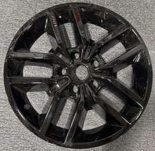 18-21 Jeep Grand Cherokee 8918gb 18 Gloss Black Wheel Skin New 1 Piece 18-21 Jeep Grand Cherokee 8918gb 18 Gloss Black Wheel Skin New 1 Piece