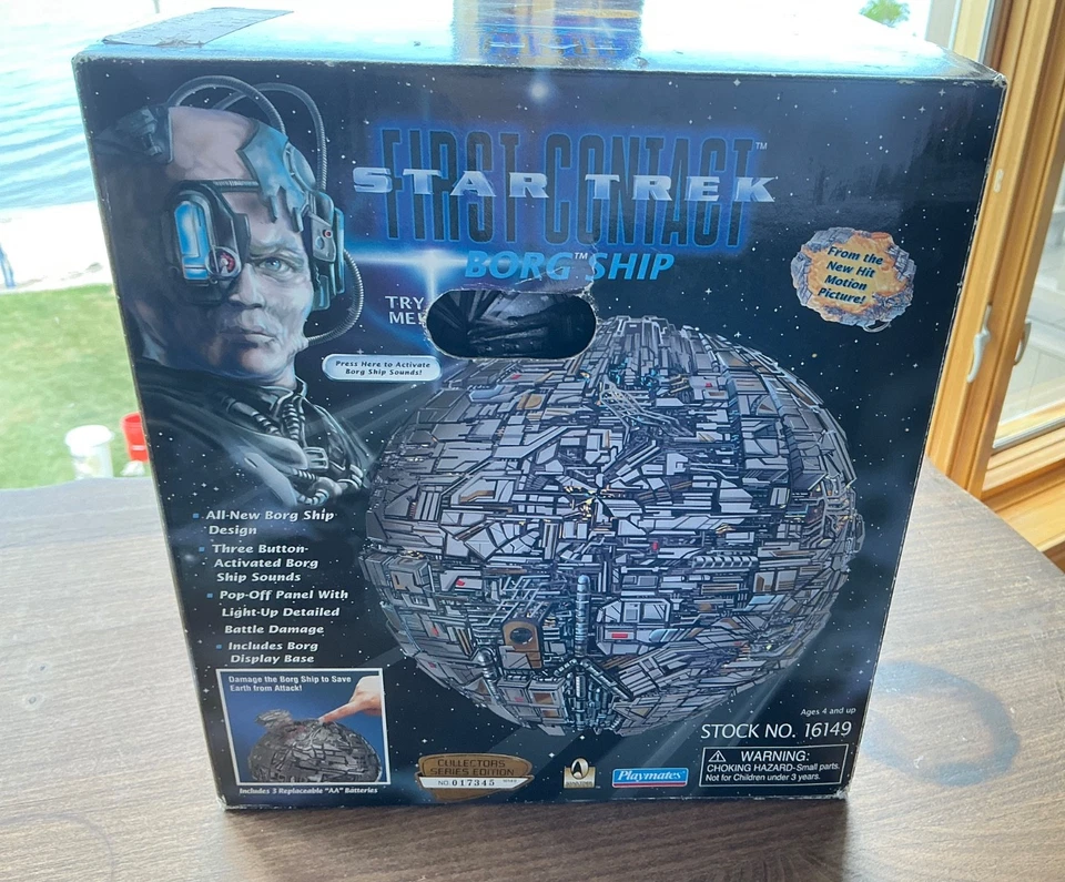 Star Trek первый контакт борг корабль коллекционеров серии издание 1996 новый в коробке - Изображение 4 из 4